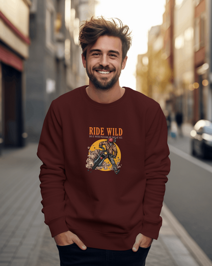 Ride Wild - Biker Sweatshirt